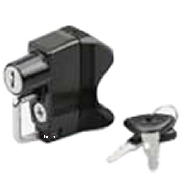 ヘルメットロック レバーホルダー用 ハーレーダビッドソン インチ 黒