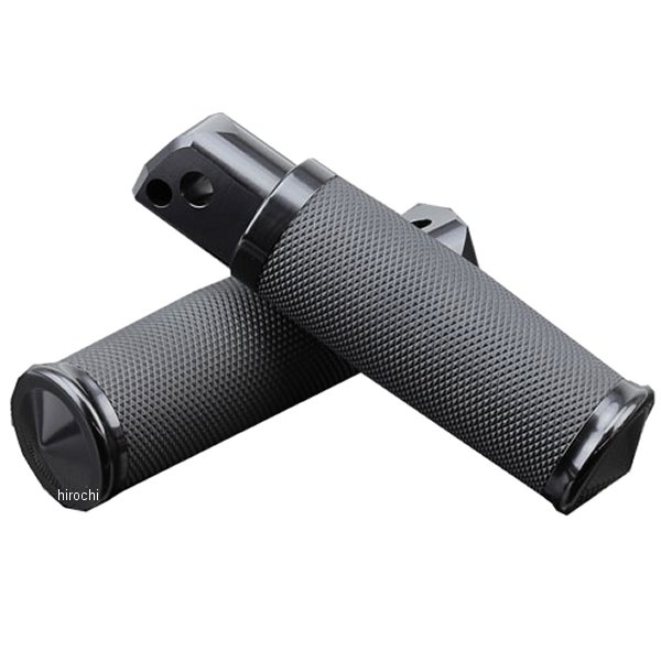 フートペグ メトラ アルミビレット ブラック 18年 ソフテイル リア用