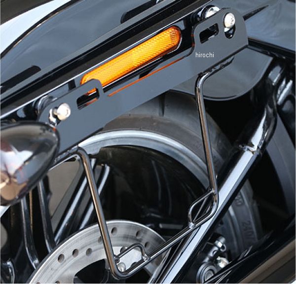 サドルバッグガード 18年 ブレイクアウト 右側 黒