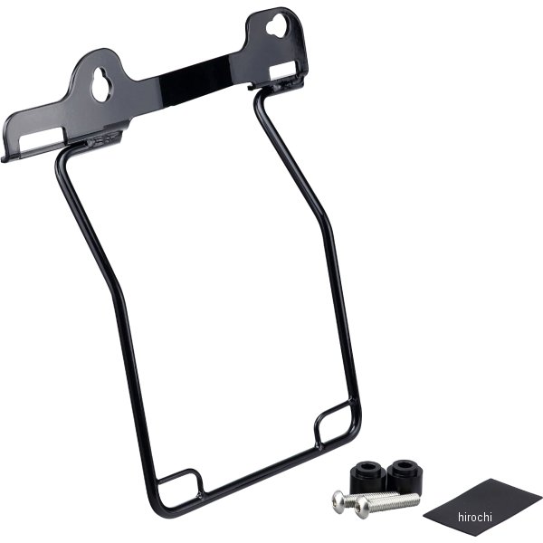 サドルバッグガードDHW 左側用 18年以降 ハーレー ソフテイルファットボブ 黒