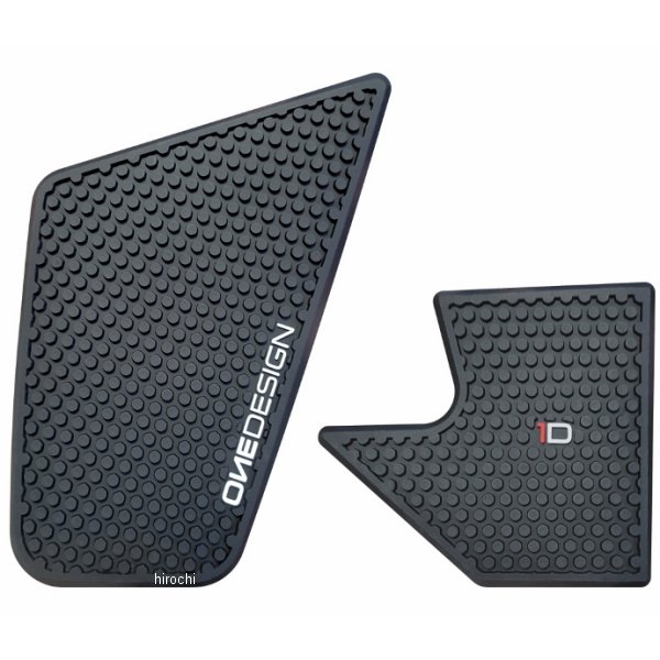 タンクサイドパッド HDR 左右セット 17年-20年 MT-10、MT-10SP 黒