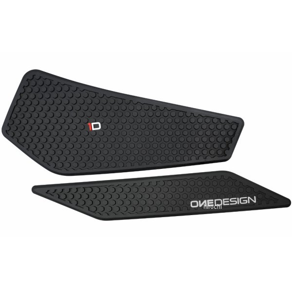 タンクサイドパッド HDR 左右セット 18年-22年 NINJA400、NINJA250 黒