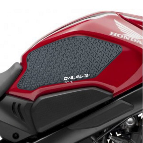 タンクサイドパッド HDR 左右セット 19年-21年 CB650R、CBR650R 黒