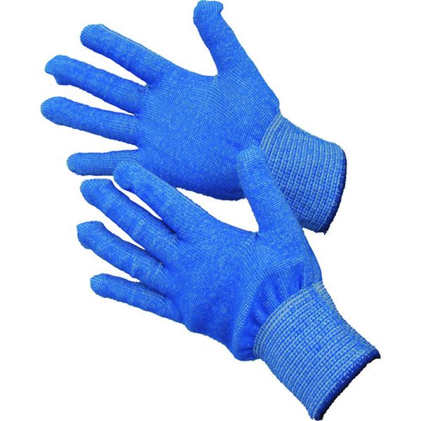 HG232L 131-1242  10G ツヌーガ手袋 ブルー L 