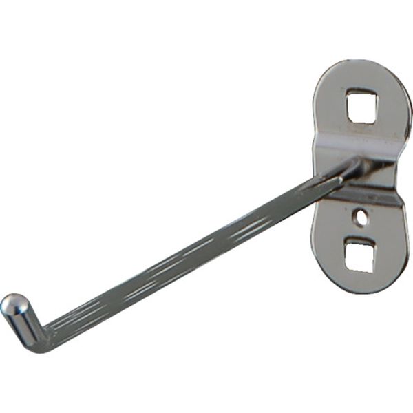 パンチングパネル用L字フック 190mm(10個入り)