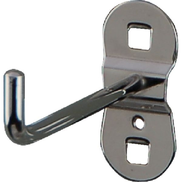 パンチングパネル用L字フック 80mm(10個入り)
