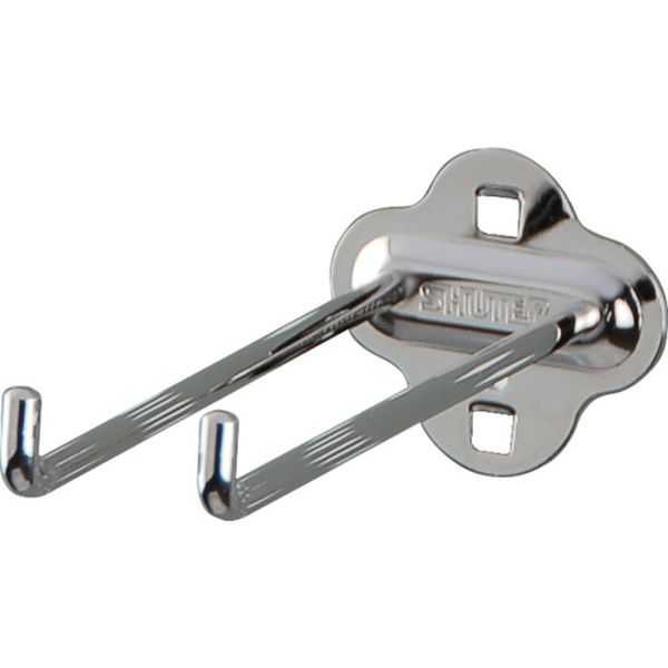 パンチングパネル用L字フックダブル 150mm(10個入り)