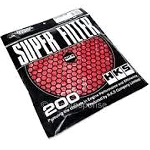 2 Layer Wet 200mm Red Replacement Filter Element