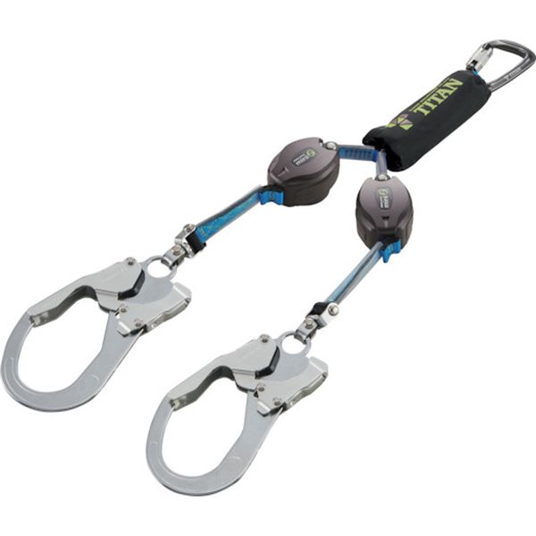 HLHW130  REELOCKmini 小型軽量ロック機構付き巻取式ダブルランヤード