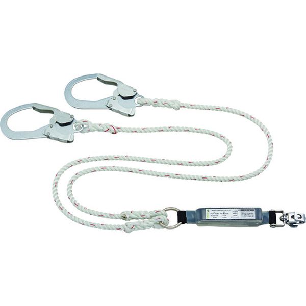 ロープ式 タイプ1ランヤード ダブル (墜落制止用器具)