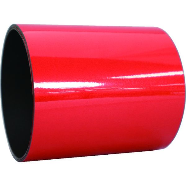 反射マグネットシート 100mmX1M レッド