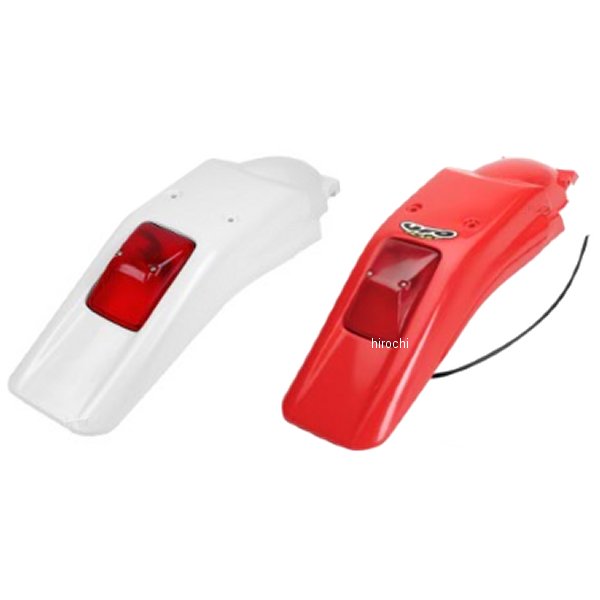 ユーフォープラスト UFO PLAST リアフェンダー ライト付き 96年-03年 XR400R、XR250R