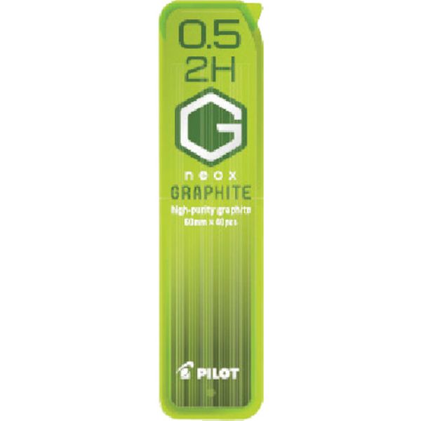 HRF5G202H 385-2908 シャープペン替芯 ネオックス・グラファイト 0.5mm 2H