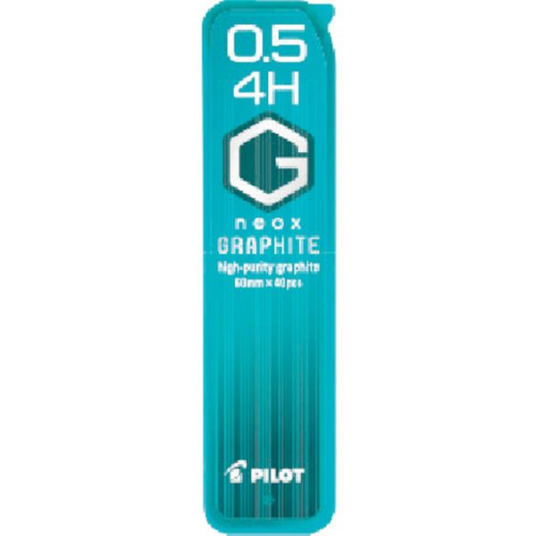 HRF5G204H 385-4432 シャープペン替芯 ネオックス・グラファイト 0.5mm 4H