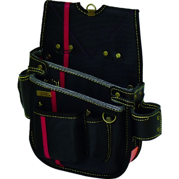 進化ネイルバッグ(小)黒/緋 左用