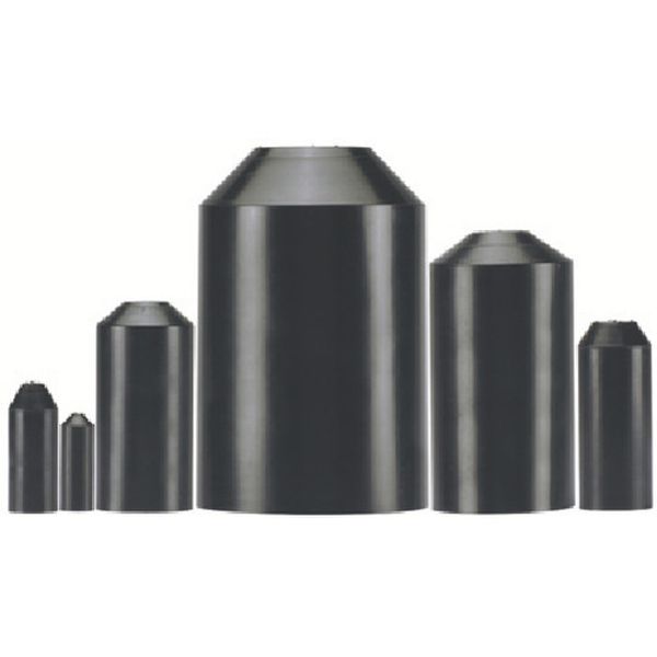 肉厚タイプ熱収縮チューブ用エンドキャップ (10個入)