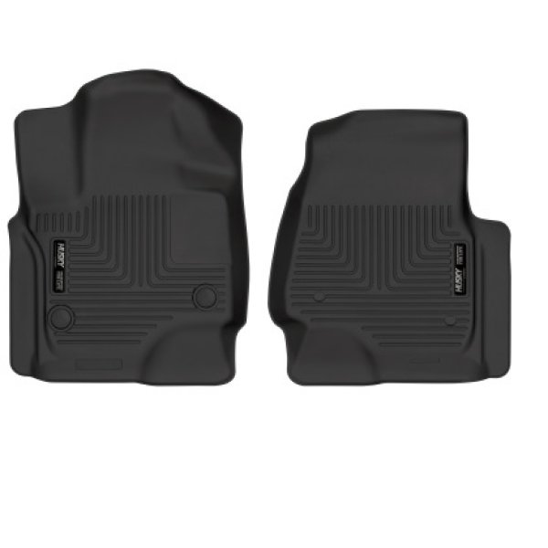 18-22 Ford Expedition WeatherBeater Black Front Floor Liners