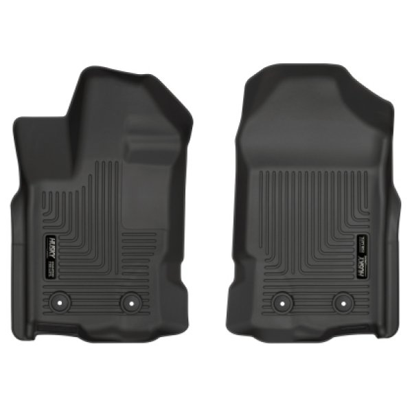 2019 Ford Ranger SuperCrew Cab & SuperCab WeatherBeater Black Floor Liners