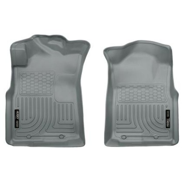 05-15 Toyota Tacoma Crew/Extended/Standard Cab WeatherBeater Front Grey Floor Liners