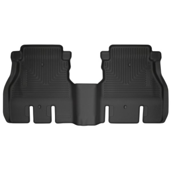 19-24 Jeep Wrangler JLU WeatherBeater Second Row Black Floor Liners
