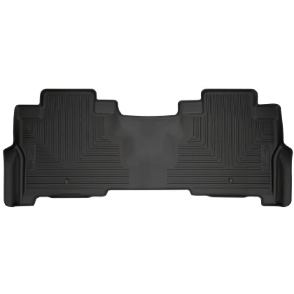 18-22 Ford Expedition WeatherBeater Second Row Black Floor Liners