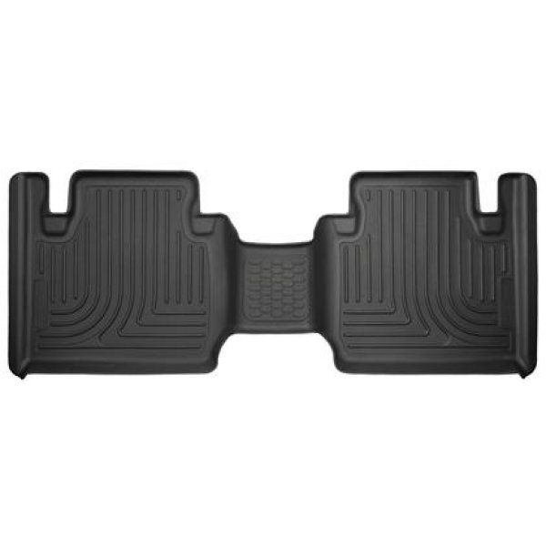 12-15 Toyota Tacoma Extended Cab WeatherBeater Second Row Black Floor Liners