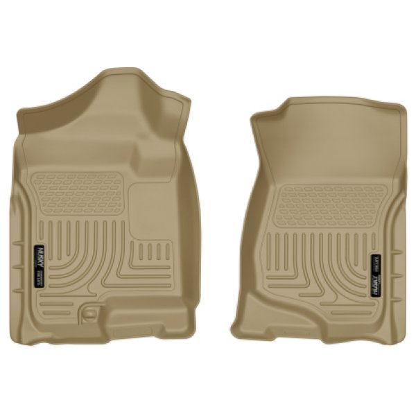 07-14 Cadillac Escalade ESV/EXT Weatherbeater Tan Front Floor Liners