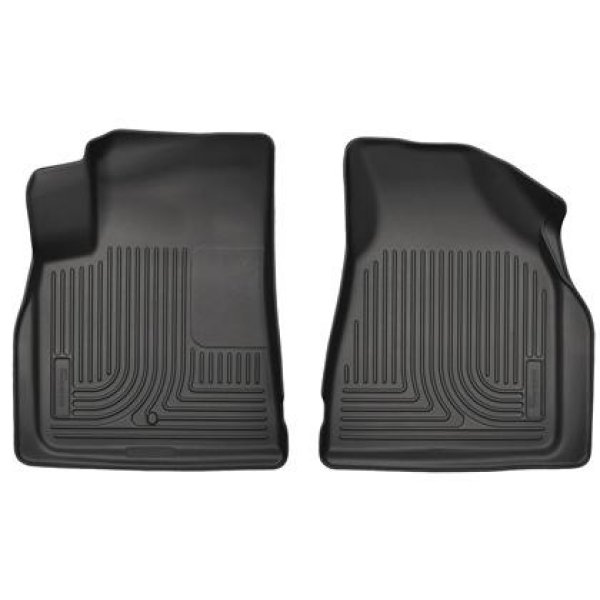 09-14 Chevy Traverse/07-14 GMC Acadia Weatherbeater Black Front Floor Liners