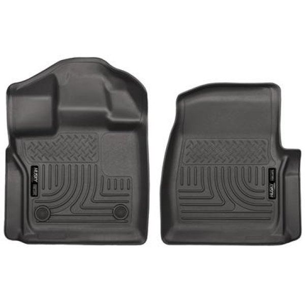 15-23 Ford F-150 Standard Cab Pickup WeatherBeater Front Black Floor Liners
