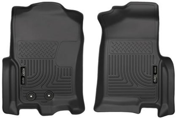 2015 Ford Expedition/Lincoln Navigator WeatherBeater Front Black Floor Liners