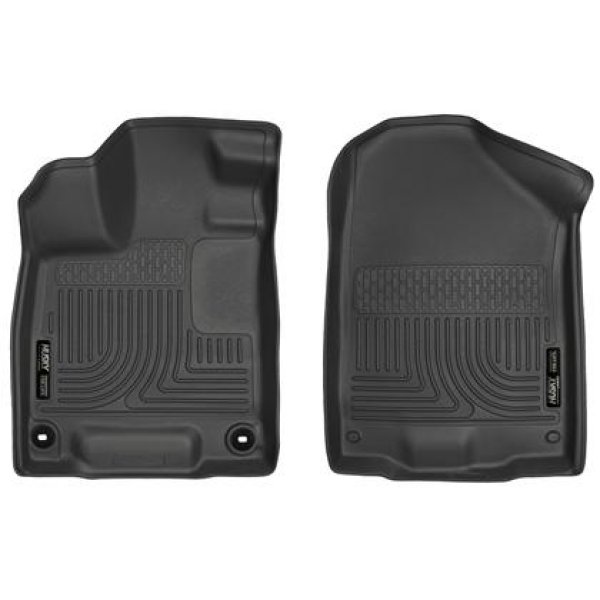 2016 Honda Pilot WeatherBeater Front Black Floor Liners