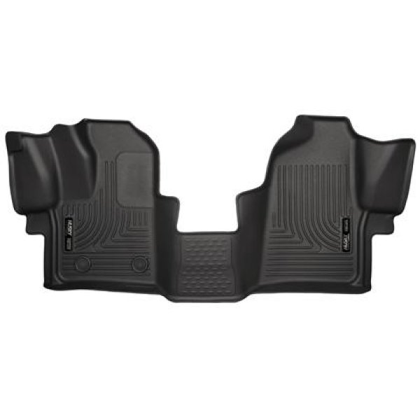 2015 Ford Transit-150/Transit-250/Transit-350 WeatherBeater Front Black Floor Liners