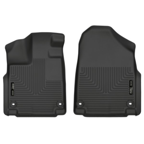 18-23 Honda Odyssey WeatherBeater Black Front Floor Liners