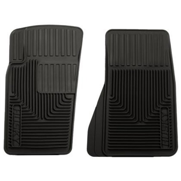 07-11 Jeep Wrangler (Base/Unlimited)/02-07 Liberty Heavy Duty Black Front Floor Mats