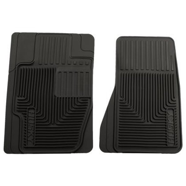 02-10 Ford Explorer/04-12 Chevy Colorado/GMC Canyon Heavy Duty Black Front Floor Mats
