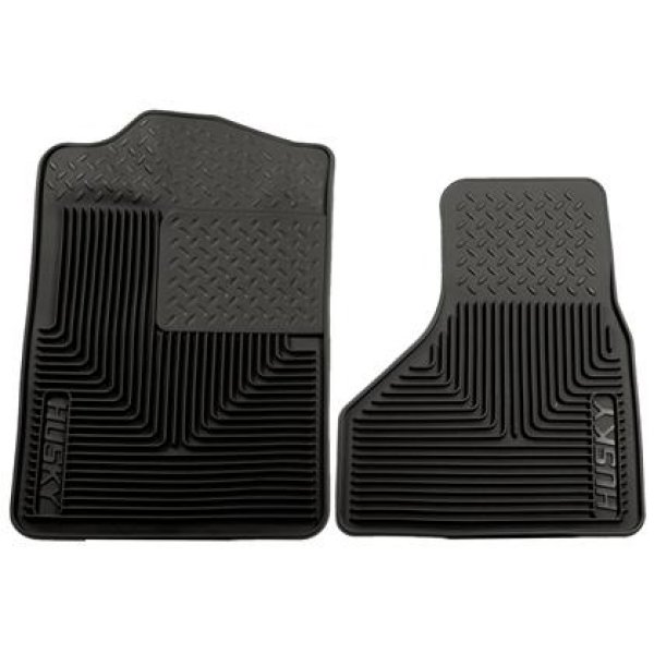 08-10 Ford F-250/F-350/F-450 SuperDuty Heavy Duty Black Front Floor Mats