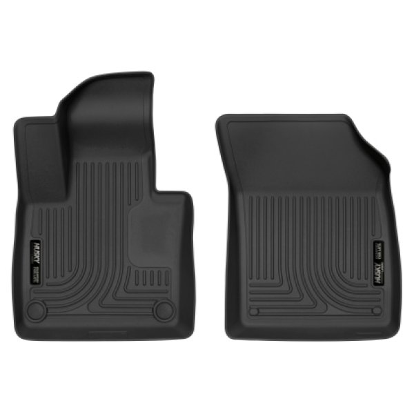 16-18 Volvo XC90 X-Act Contour Black Front Floor Liners