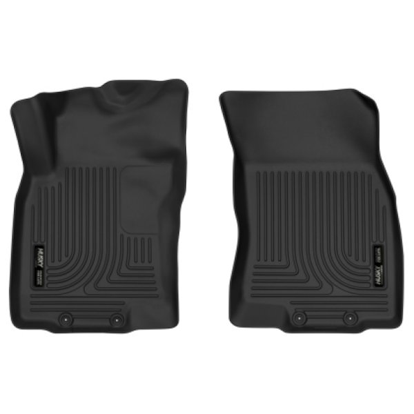 14-18 Nissan Rogue / 14-15 Nissan X-Trail X-Act Contour Black Front Floor Liners