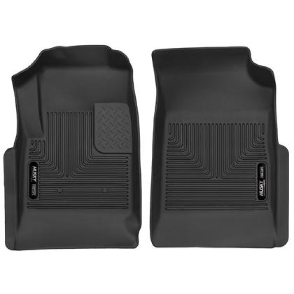 08-15 Buick Enclave / 07-15 GMC Acadia X-Act Contour Black Front Seat Floor Liners