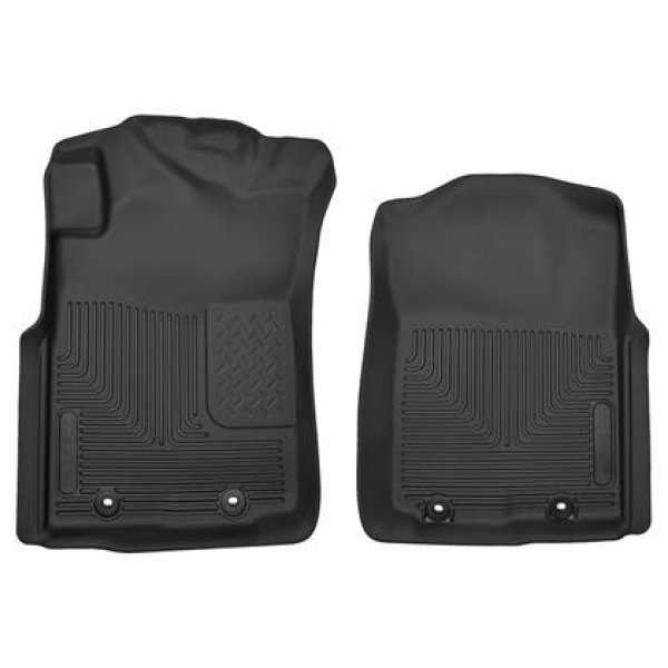 12-14 Toyota Tacoma Pickup(Crew / Ext / Std Cab) X-Act Contour Black Front Floor Liners