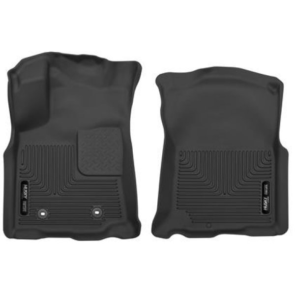 2016 Toyota Tacoma Double Cab Pickup Black Front Floor Liners