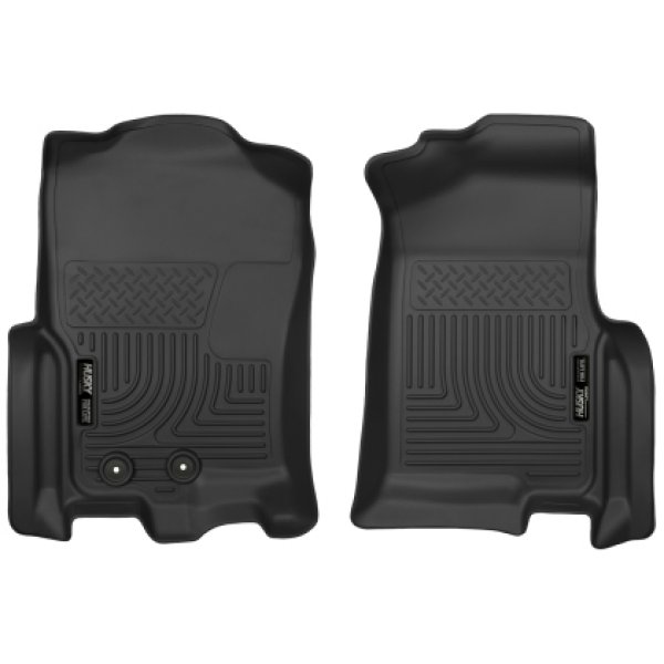 11-17 Ford Expedition X-Act Contour Front Black Floor Liners