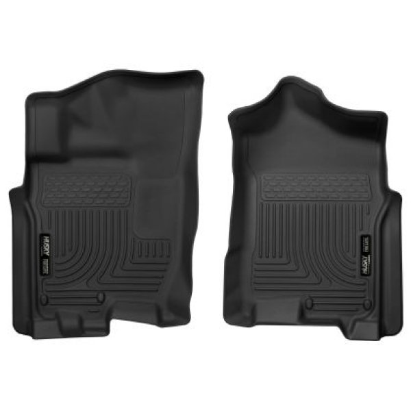 17-24 Nissan Titan Crew Cab/16-24 Titan XD Crew Cab X-Act Front Floor Liner Set Black