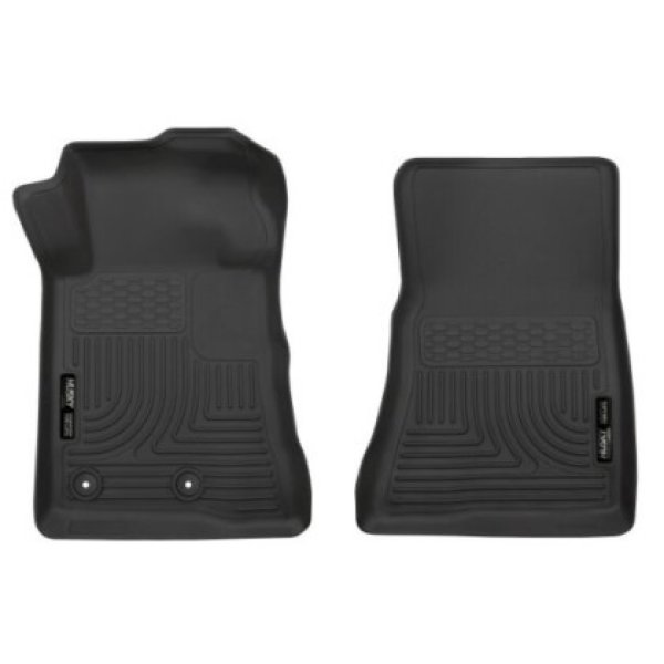 15-22 Ford Mustang X-act Contour Series Front Floor Liners - Black