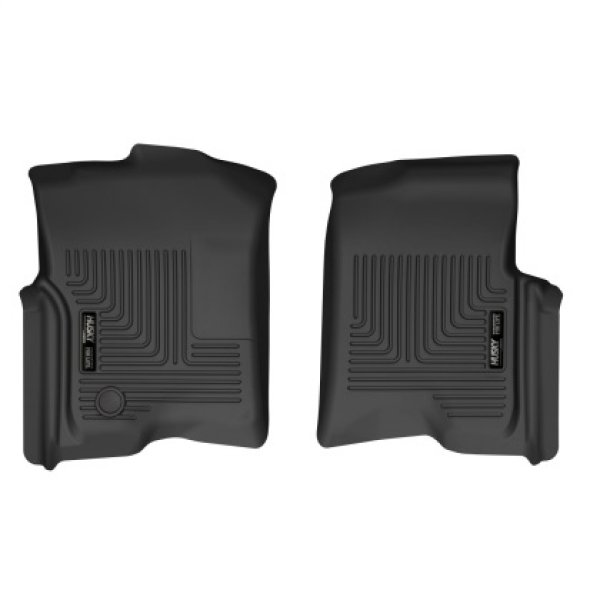 04-08 Ford F-150 SuperCrew Cab X-act Contour Front Floor Liner (Black)