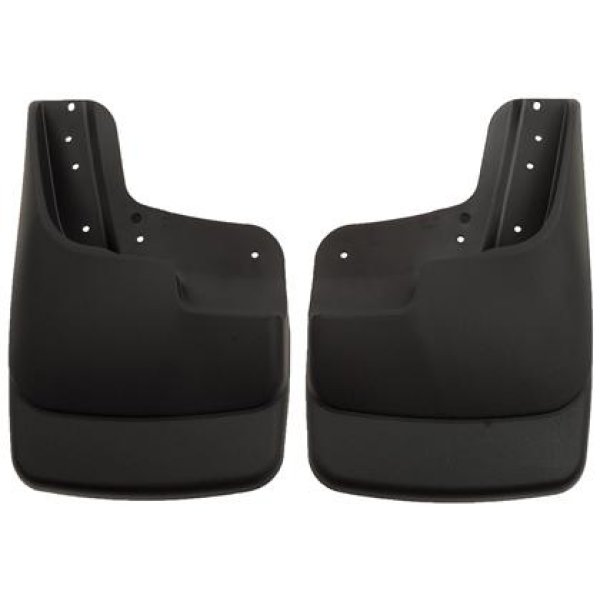 99-09 Ford SuperDuty Reg/Super/Crew Cab Custom-Molded Front Mud Guards (w/Flares)