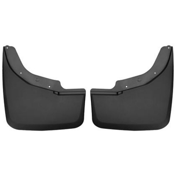 15 Chevrolet Silverado 3500 HD Black Dually Rear Mud Guards