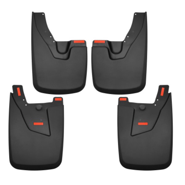 19-22 Ram 2500/3500 with OEM Fender Flares Custom-Molded Front & Rear Mud Guards