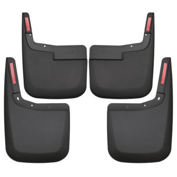 20-23 Chevrolet Silverado 2500/3500 HD (Excl. Dually) Front/Rear Mud Guards - Black