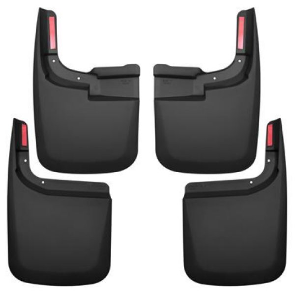 2017 Ford F-250/F350 Custom-Molded Front and Rear Mud Guards